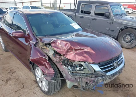 2013 Honda Accord Ex-L V-6 z USA, uszkodzony, nr VIN 1HGCR3F85DA019338